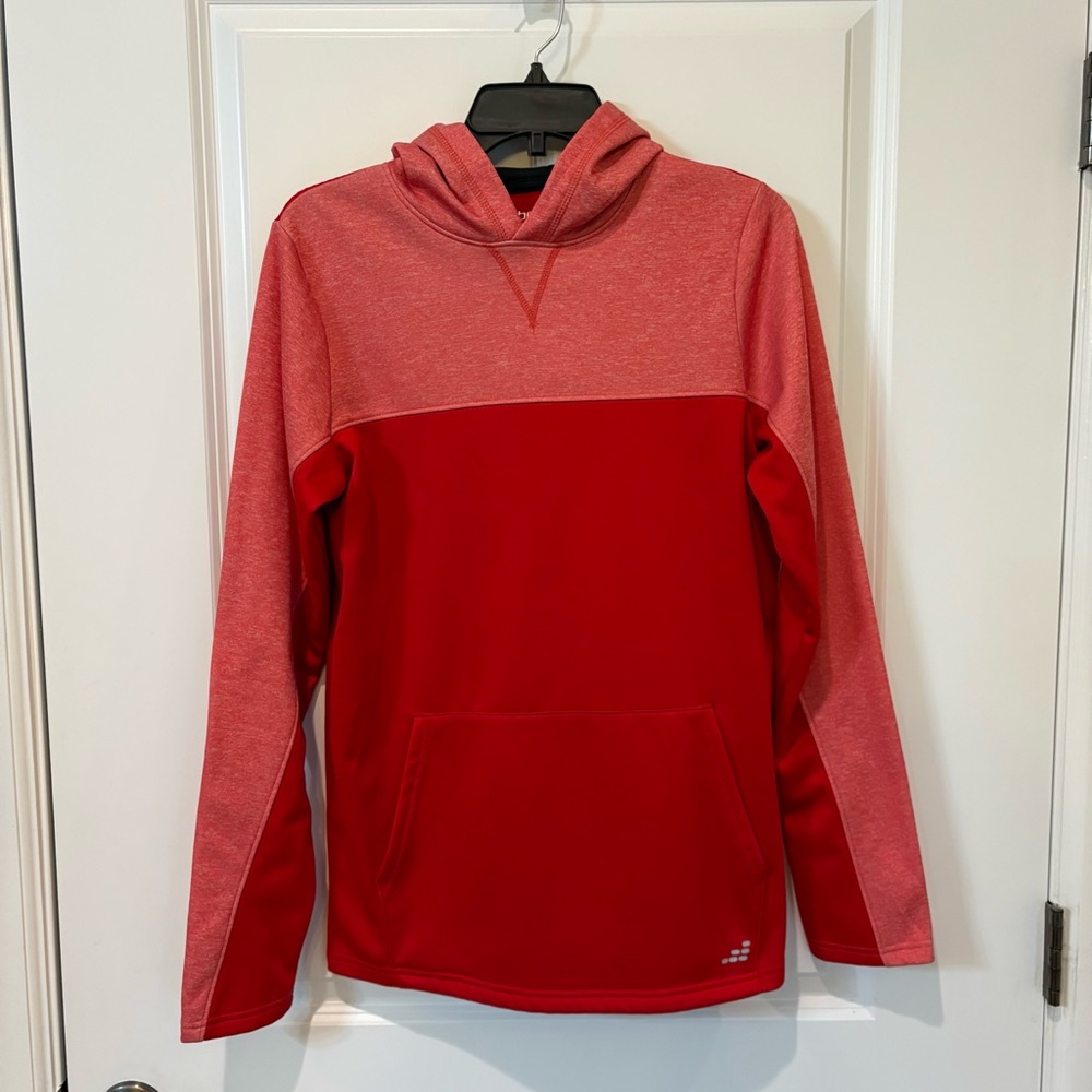 Boys BCG Red Two-Tone Pullover Hoodie  - Boys (XL 18-20) or Men’s Small